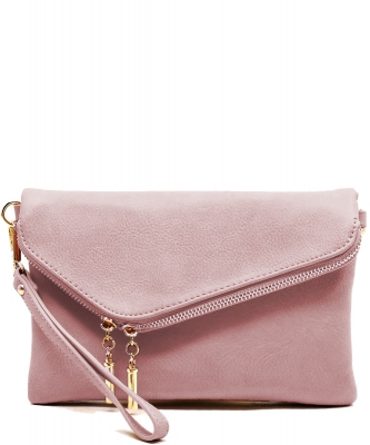 Envelope Clutch Crossbody Bag AD2585 BLUSH
